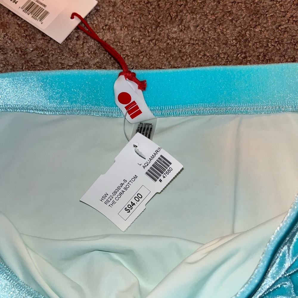 Nwt Solid & Striped The Cora Bottom Solid Velvet … - image 7